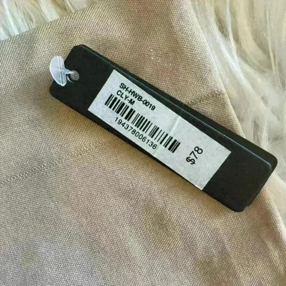 SKIMS- NWT Bonded High Wasted Brief Sz M Clay - Picture 3 of 8